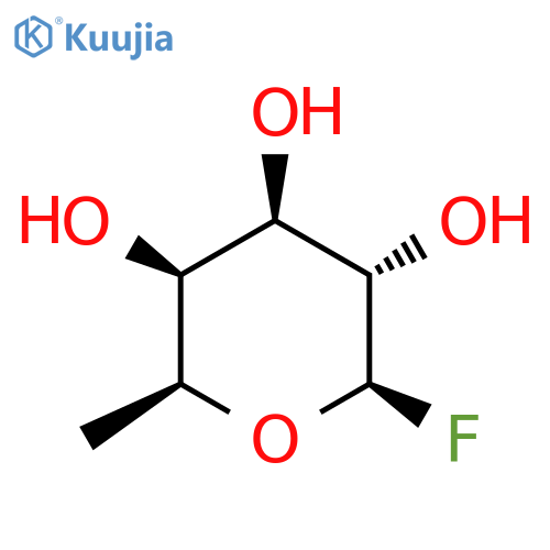 6-Deoxy-β-L-galactopyranosyl Fluoride structure