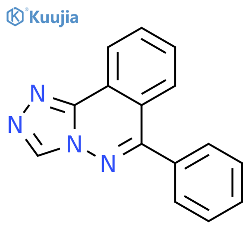 6-phenyl[1,2,4]triazolo[3,4-a]phthalazine structure