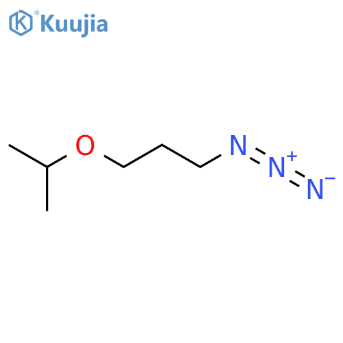 1-azido-3-(propan-2-yloxy)propane structure
