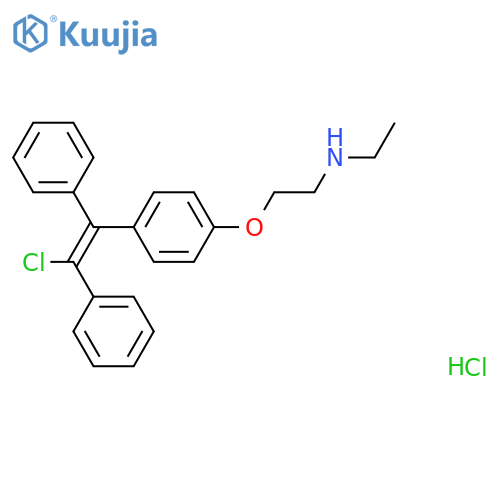 N-Desethyl-E-Clomiphene Hydrochloride structure