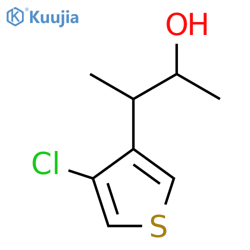 3-(4-chlorothiophen-3-yl)butan-2-ol structure