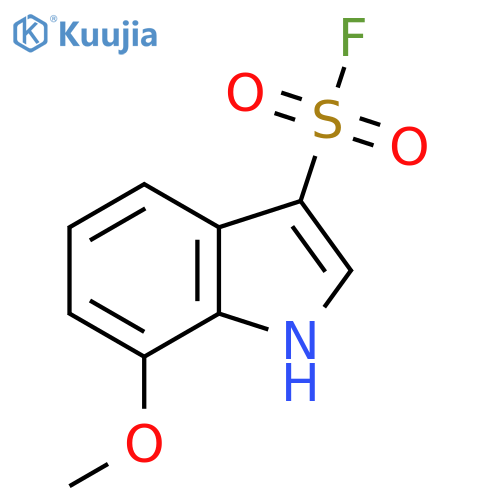 7-methoxy-1H-indole-3-sulfonyl fluoride structure