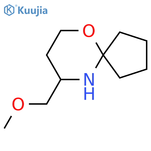 9-(methoxymethyl)-6-oxa-10-azaspiro4.5decane structure