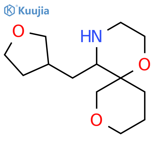 5-(oxolan-3-ylmethyl)-1,8-dioxa-4-azaspiro5.5undecane structure