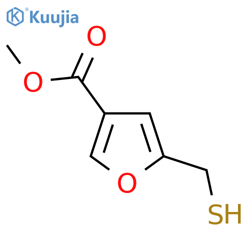 methyl 5-(sulfanylmethyl)furan-3-carboxylate structure