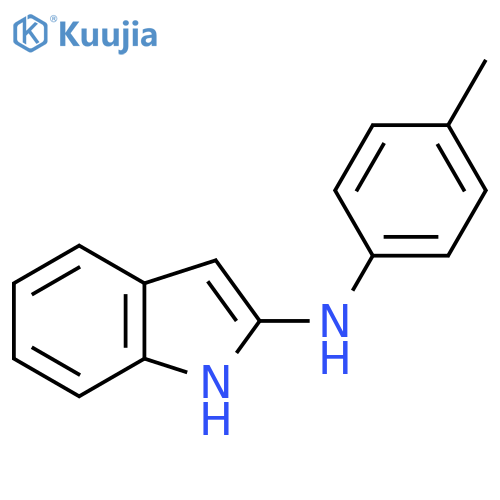 N-(4-methylphenyl)-1H-indol-2-amine structure