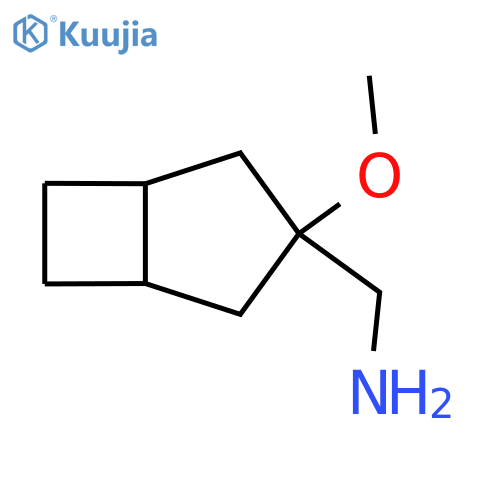 {3-methoxybicyclo3.2.0heptan-3-yl}methanamine structure
