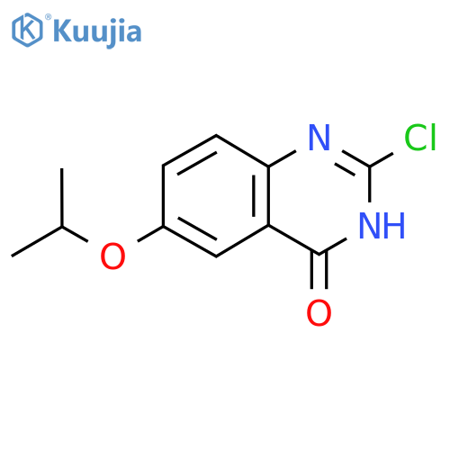 2-chloro-6-(propan-2-yloxy)quinazolin-4-ol structure