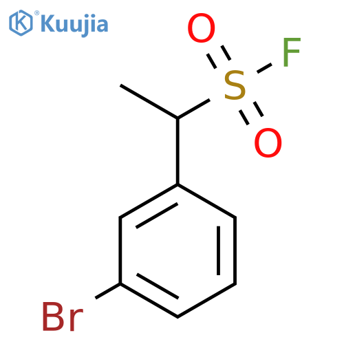 1-(3-bromophenyl)ethane-1-sulfonyl fluoride structure