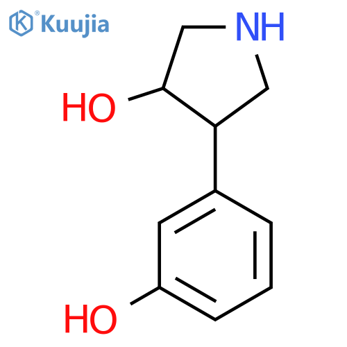 4-(3-Hydroxyphenyl)pyrrolidin-3-ol structure