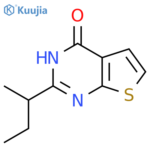 2-(butan-2-yl)-3H,4H-thieno2,3-dpyrimidin-4-one structure