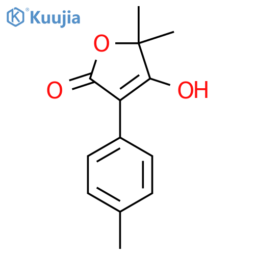 4-Hydroxy-5,5-dimethyl-3-(4-methylphenyl)-2,5-dihydrofuran-2-one structure