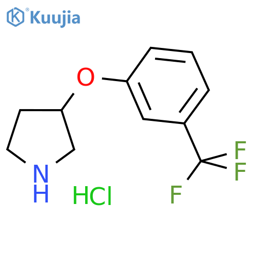 3-[(A,A,A-TRIFLUORO-M-TOLYL)OXY]-PYRROLIDINE HYDROCHLORIDE structure