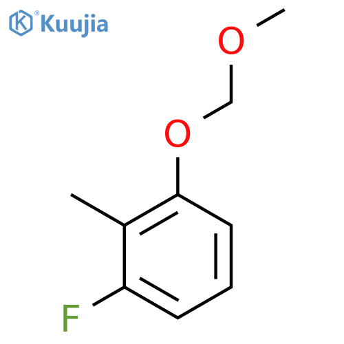 3-Fluoro-1-(methoxymethoxy)-2-methylbenzene structure