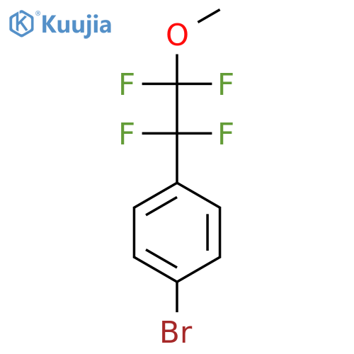 1-Bromo-4-(1,1,2,2-tetrafluoro-2-methoxyethyl)benzene structure