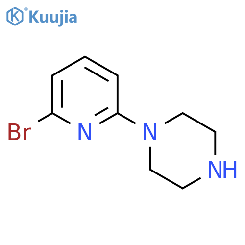 1-(6-Bromopyridin-2-yl)piperazine structure
