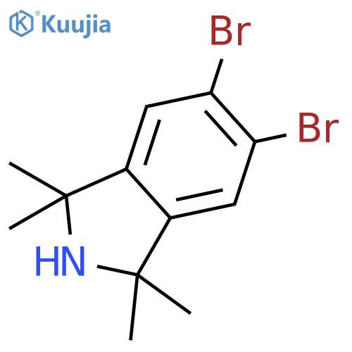 5,6-Dibromo-1,1,3,3-tetramethylisoindoline structure