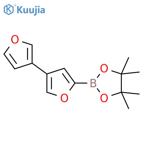 4-(3-Furyl)furan-2-boronic acid pinacol ester structure