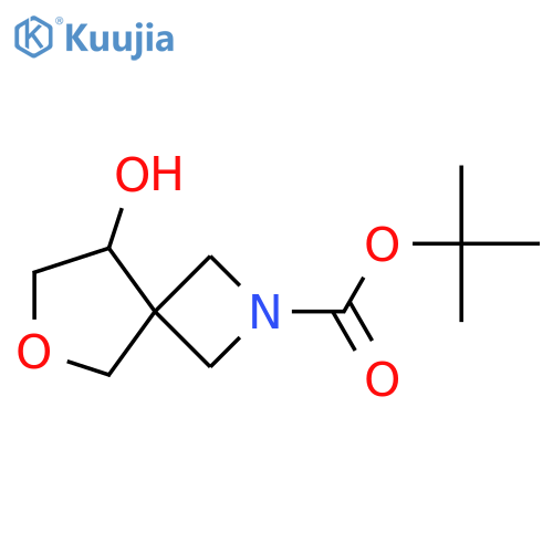 tert-butyl 8-hydroxy-6-oxa-2-azaspiro[3.4]octane-2-carboxylate structure