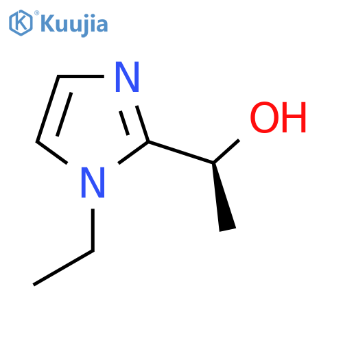 (1S)-1-(1-ethyl-1H-imidazol-2-yl)ethan-1-ol structure