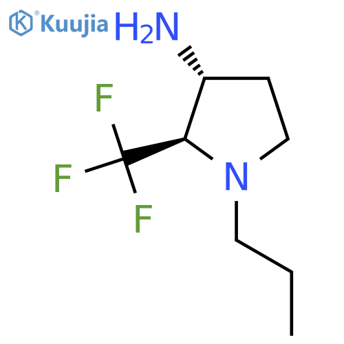 1-Propyl-2-(trifluoromethyl)pyrrolidin-3-amine structure