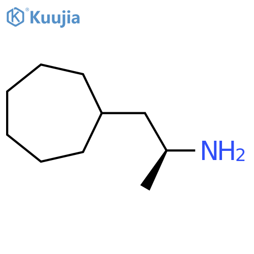 (2S)-1-cycloheptylpropan-2-amine structure
