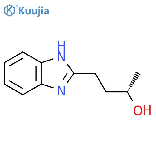 (2S)-4-(1H-1,3-benzodiazol-2-yl)butan-2-ol structure