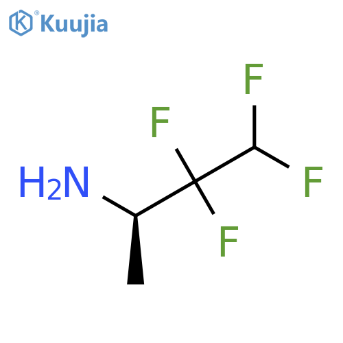 (2R)-3,3,4,4-tetrafluorobutan-2-amine structure