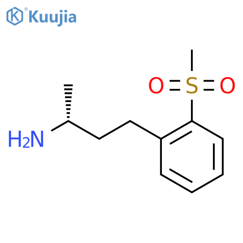 (2R)-4-(2-methanesulfonylphenyl)butan-2-amine structure