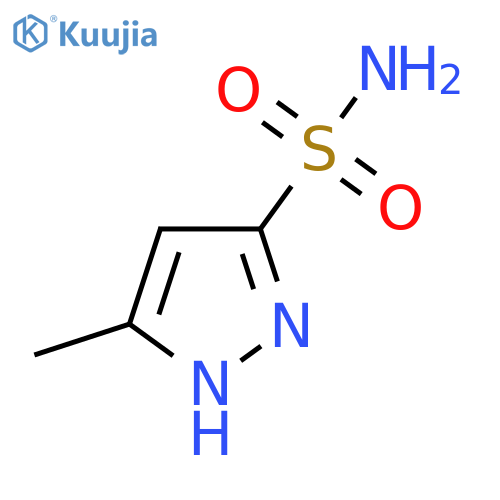 5-methyl-1H-pyrazole-3-sulfonamide structure