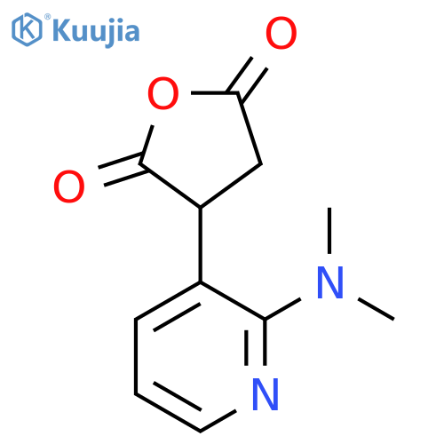 3-2-(dimethylamino)pyridin-3-yloxolane-2,5-dione structure