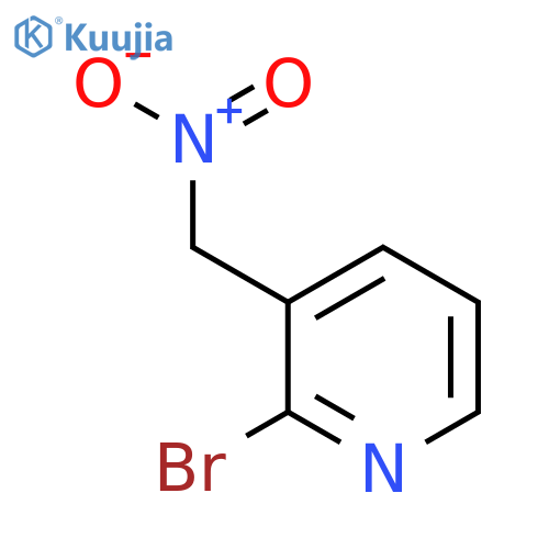 2-bromo-3-(nitromethyl)pyridine structure