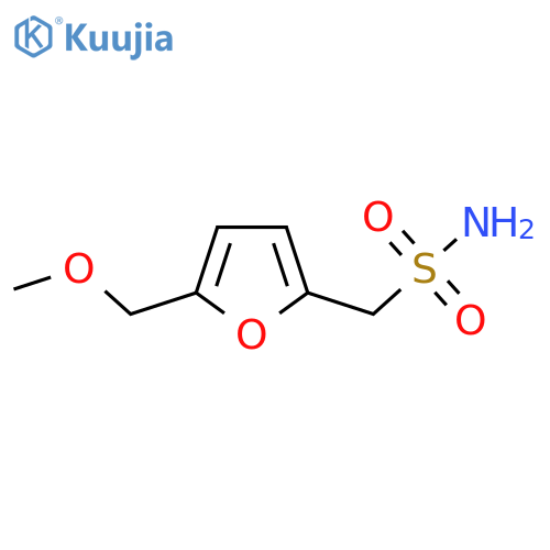 5-(methoxymethyl)furan-2-ylmethanesulfonamide structure