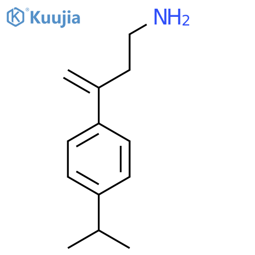 3-4-(propan-2-yl)phenylbut-3-en-1-amine structure