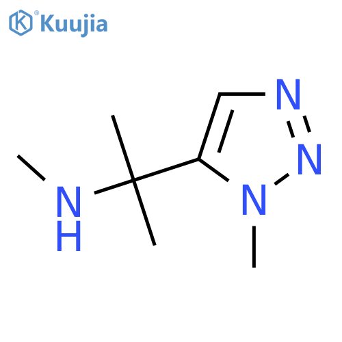 methyl2-(1-methyl-1H-1,2,3-triazol-5-yl)propan-2-ylamine structure