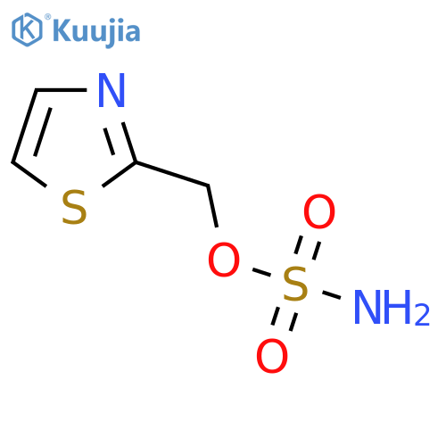 (1,3-thiazol-2-yl)methyl sulfamate structure