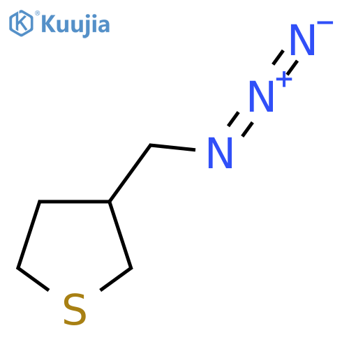 3-(azidomethyl)thiolane structure
