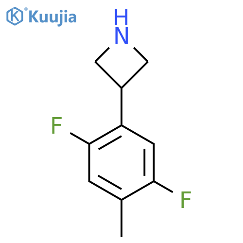3-(2,5-Difluoro-4-methylphenyl)azetidine structure