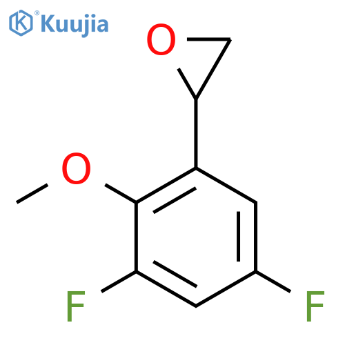 2-(3,5-difluoro-2-methoxyphenyl)oxirane structure