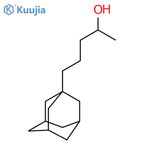 5-(adamantan-1-yl)pentan-2-ol structure