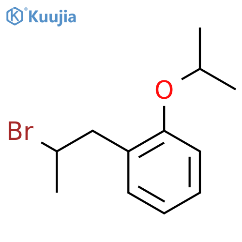 1-(2-bromopropyl)-2-(propan-2-yloxy)benzene structure
