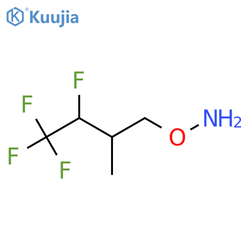 O-(3,4,4,4-tetrafluoro-2-methylbutyl)hydroxylamine structure