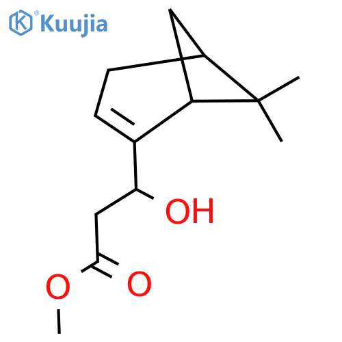methyl 3-{6,6-dimethylbicyclo3.1.1hept-2-en-2-yl}-3-hydroxypropanoate structure