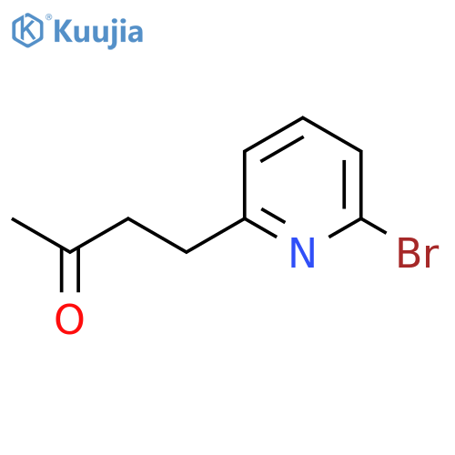 4-(6-bromopyridin-2-yl)butan-2-one structure