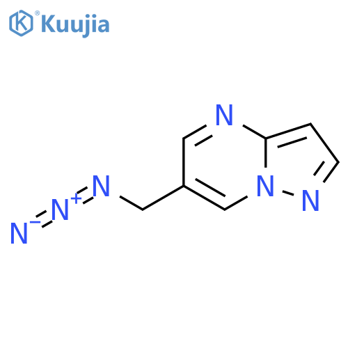 6-(azidomethyl)pyrazolo1,5-apyrimidine structure