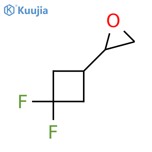 2-(3,3-Difluorocyclobutyl)oxirane structure