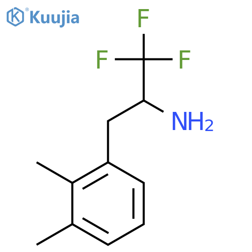3-(2,3-dimethylphenyl)-1,1,1-trifluoropropan-2-amine structure