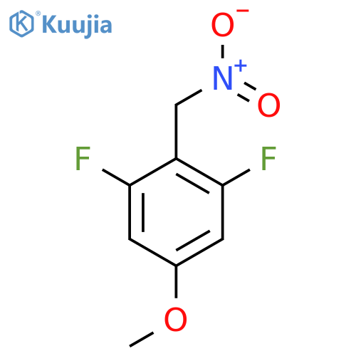 1,3-difluoro-5-methoxy-2-(nitromethyl)benzene structure