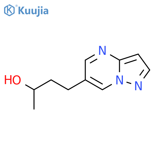 4-{pyrazolo1,5-apyrimidin-6-yl}butan-2-ol structure