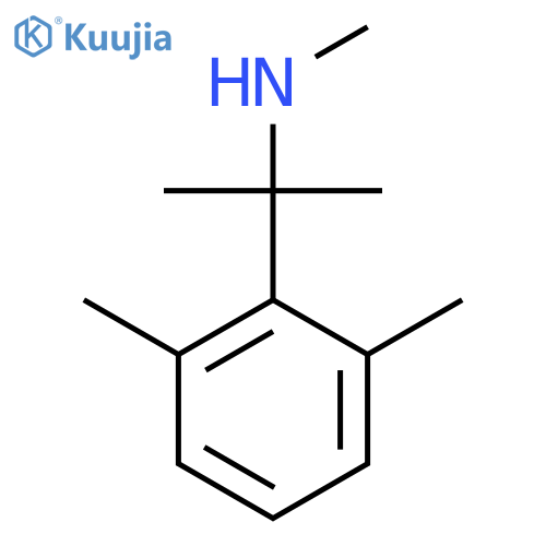 2-(2,6-dimethylphenyl)propan-2-yl(methyl)amine structure